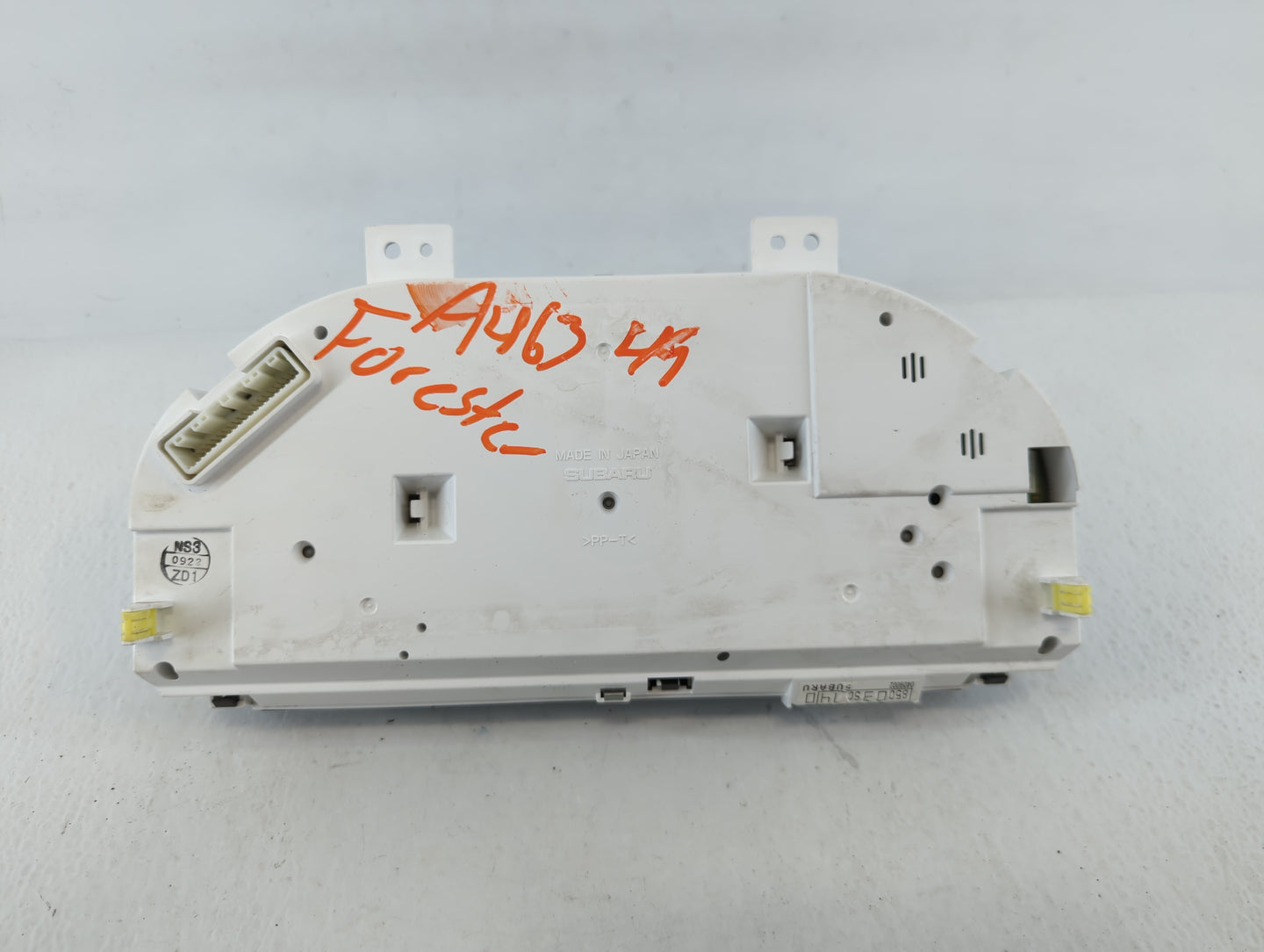 2012 Subaru Forester Instrument Cluster Speedometer Gauges P/N:8503SC740 Fits OEM Used Auto Parts - Oemusedautoparts1.com