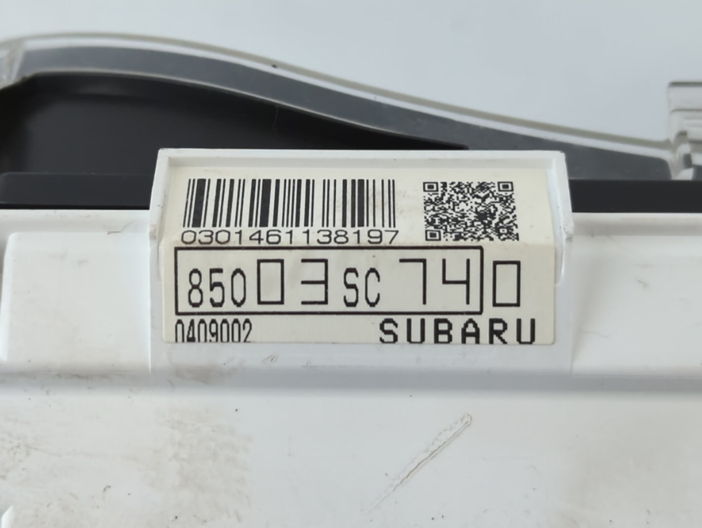 2012 Subaru Forester Instrument Cluster Speedometer Gauges P/N:85003SC740 Fits OEM Used Auto Parts - Oemusedautoparts1.com
