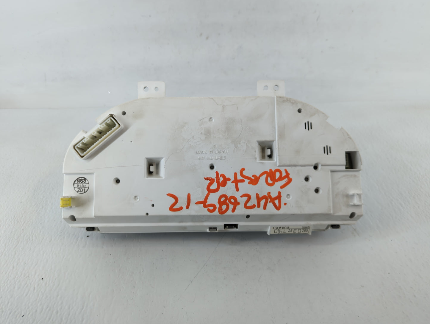 2012 Subaru Forester Instrument Cluster Speedometer Gauges P/N:85003SC740 Fits OEM Used Auto Parts - Oemusedautoparts1.com