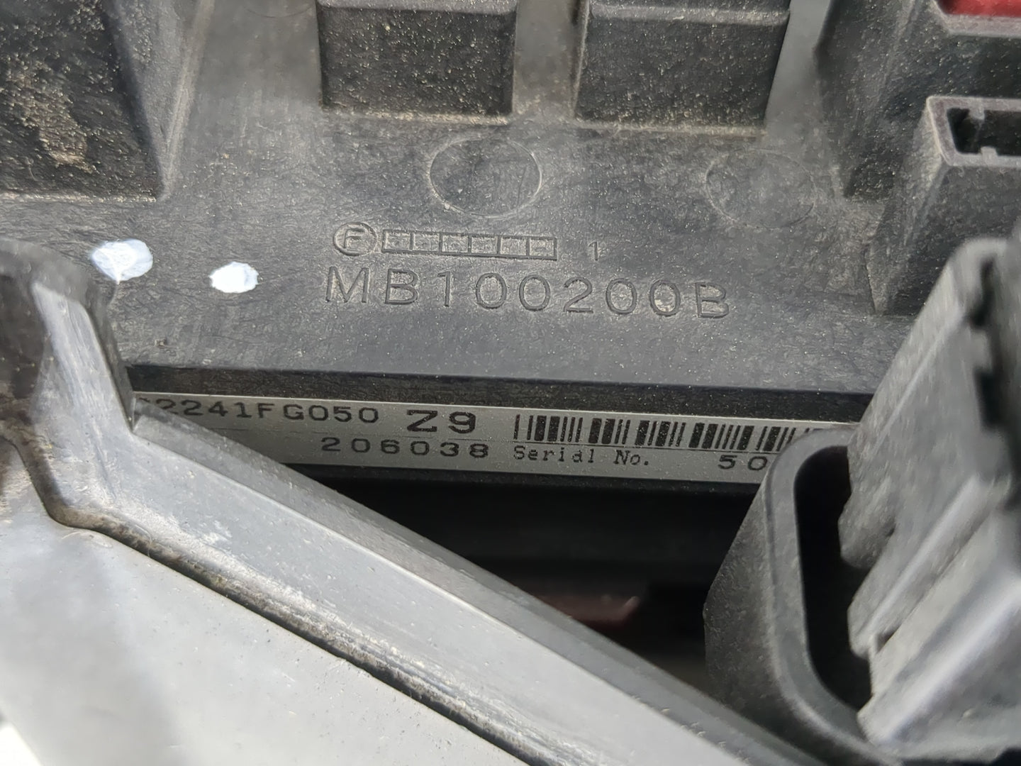 2010-2014 Subaru Impreza Fusebox Fuse Box Panel Relay Module P/N:MB100200B Fits Fits 2010 2011 2012 2013 2014 OEM Used Auto 