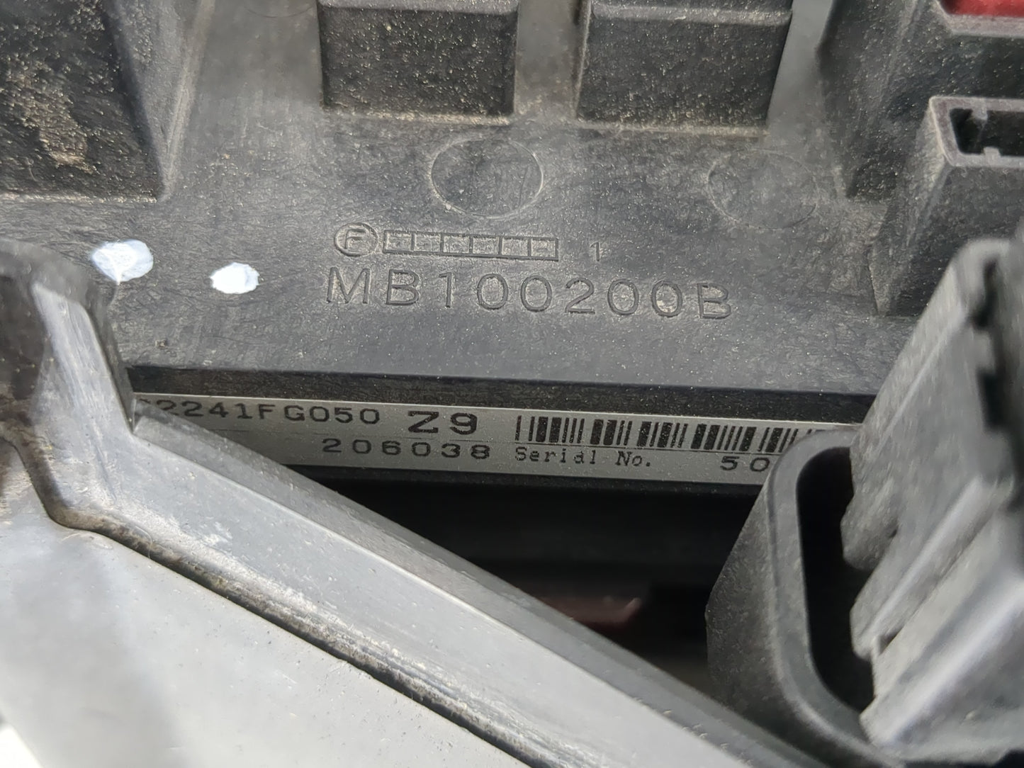 2010-2014 Subaru Impreza Fusebox Fuse Box Panel Relay Module P/N:MB100200B Fits Fits 2010 2011 2012 2013 2014 OEM Used Auto 