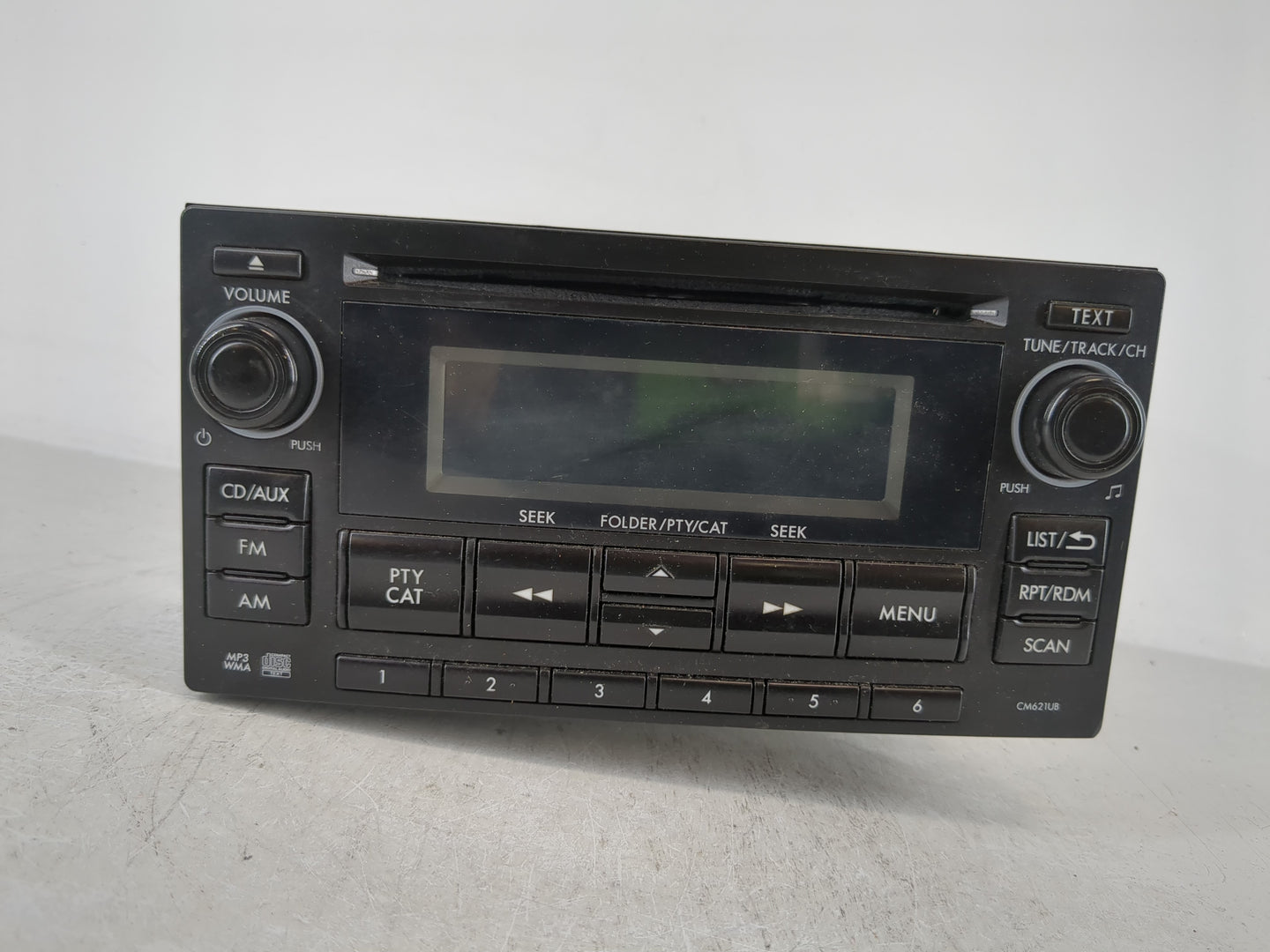 2012-2014 Subaru Impreza Radio AM FM Cd Player Receiver Replacement P/N:86201FJ620 Fits Fits 2012 2013 2014 OEM Used Auto Pa
