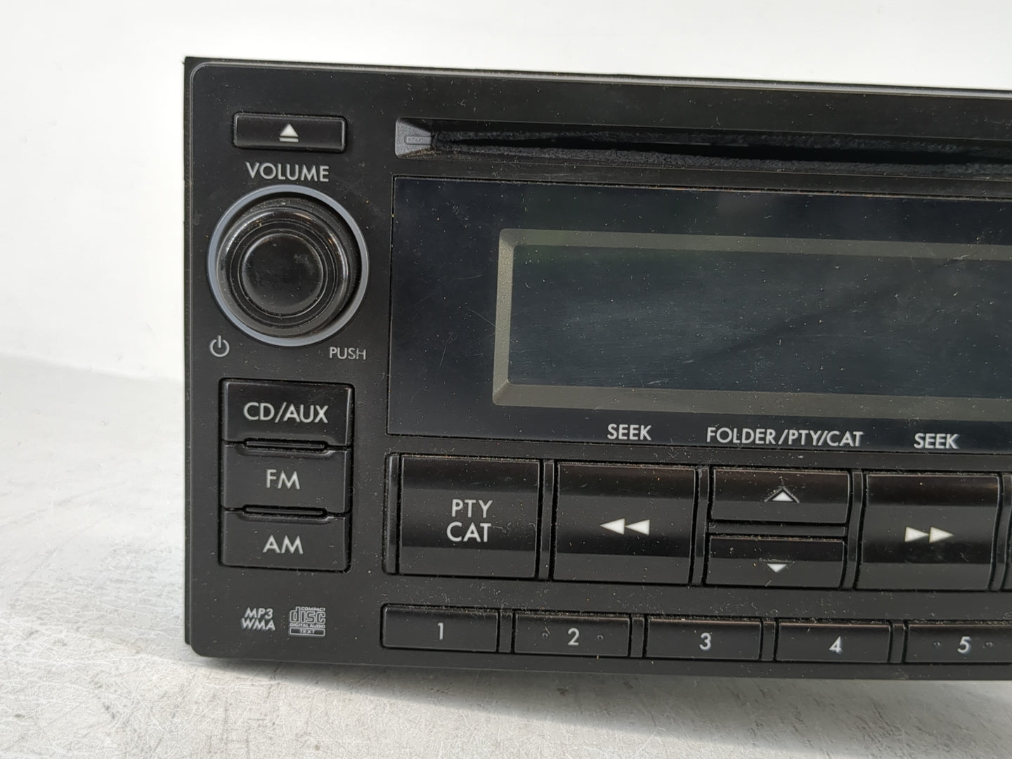 2012-2014 Subaru Impreza Radio AM FM Cd Player Receiver Replacement P/N:86201FJ620 Fits Fits 2012 2013 2014 OEM Used Auto Pa