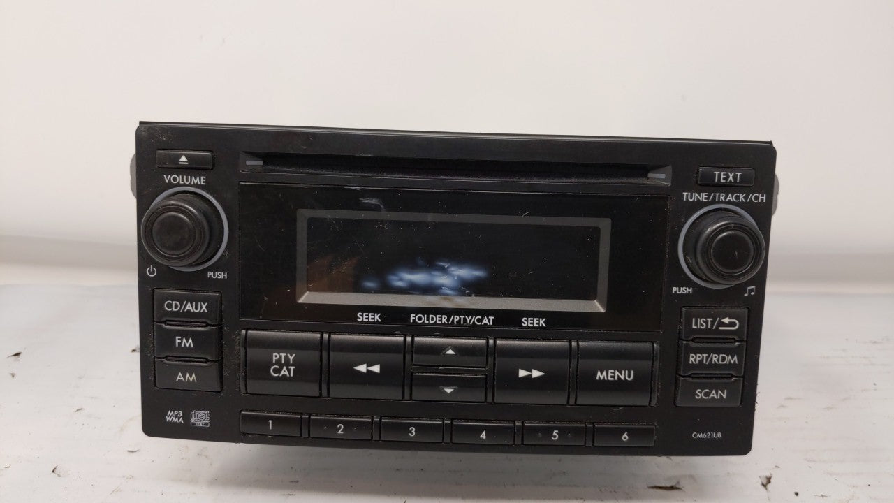 2012-2014 Subaru Impreza Radio AM FM Cd Player Receiver Replacement P/N:86201FJ620 Fits Fits 2012 2013 2014 OEM Used Auto Pa