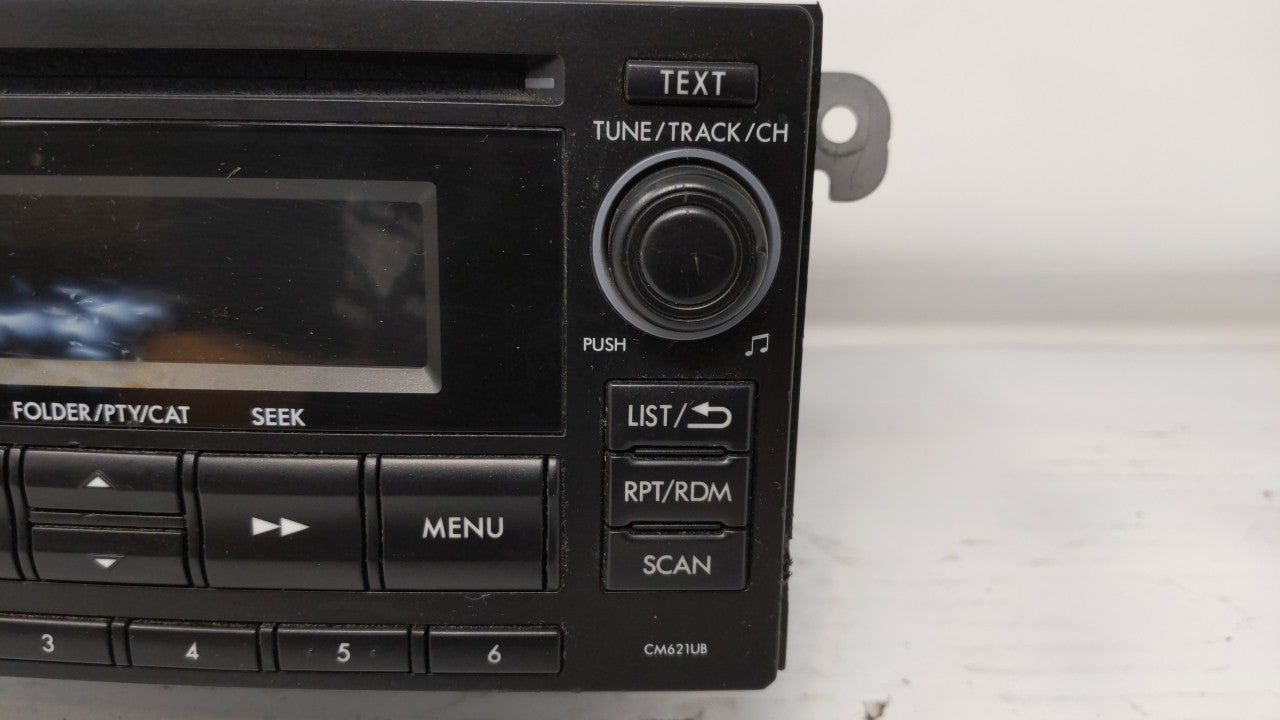 2012-2014 Subaru Impreza Radio AM FM Cd Player Receiver Replacement P/N:86201FJ620 Fits Fits 2012 2013 2014 OEM Used Auto Pa