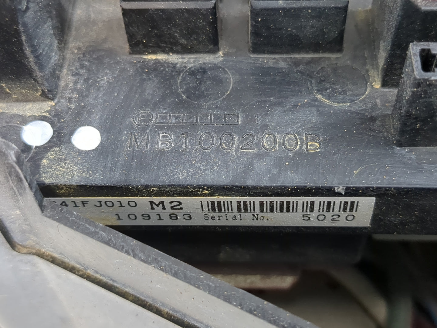 2012-2014 Subaru Impreza Fusebox Fuse Box Panel Relay Module P/N:MB100200B Fits Fits 2012 2013 2014 OEM Used Auto Parts - Oe