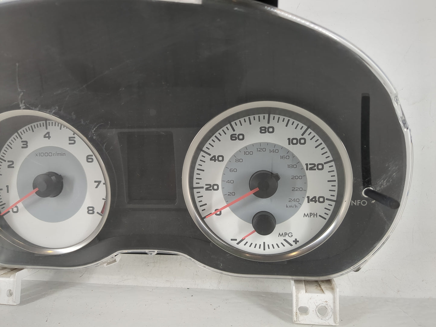 2012 Subaru Impreza Instrument Cluster Speedometer Gauges P/N:85003FJ031 Fits OEM Used Auto Parts - Oemusedautoparts1.com