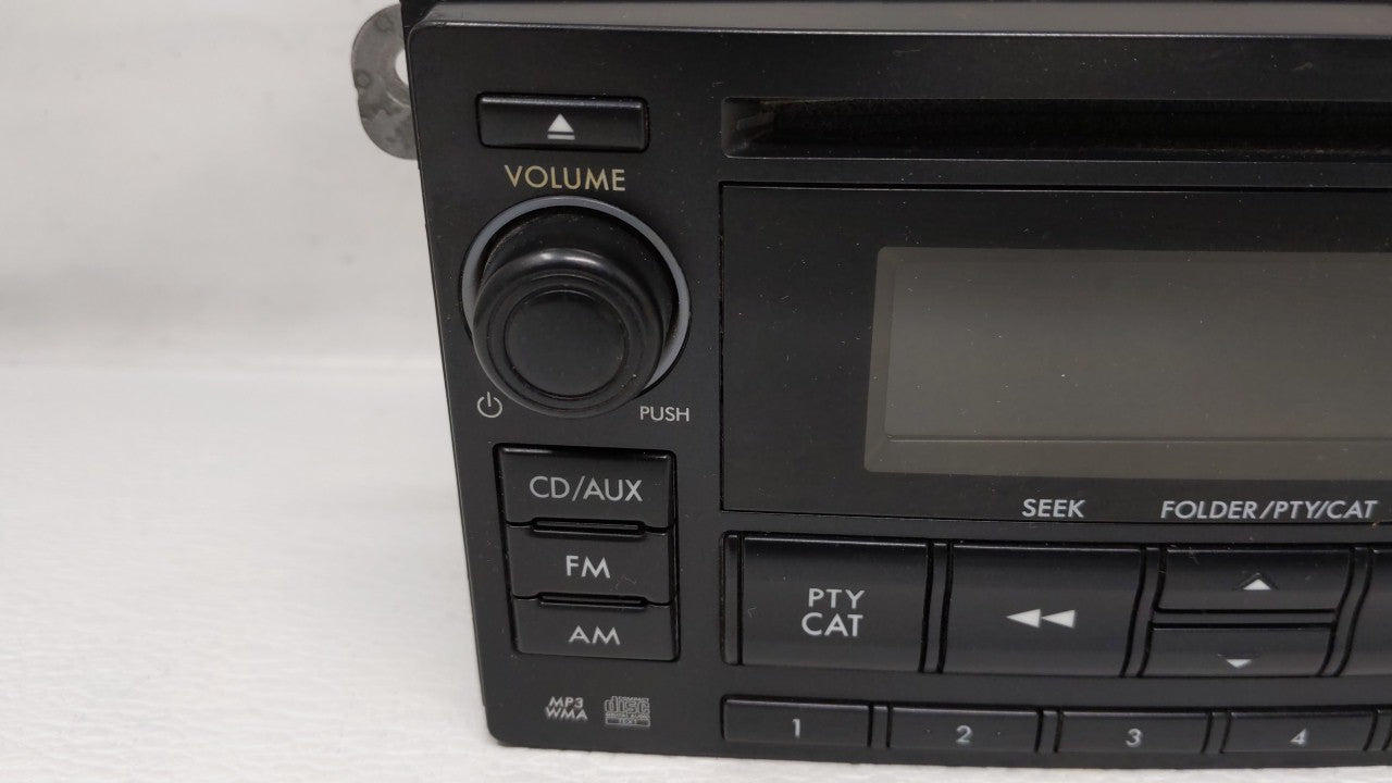 2012-2014 Subaru Impreza Radio AM FM Cd Player Receiver Replacement P/N:86201FJ620 Fits Fits 2012 2013 2014 OEM Used Auto Pa