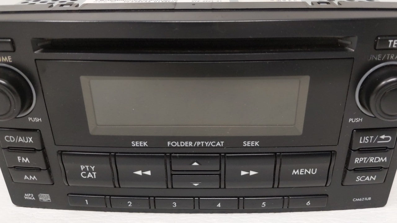 2012-2014 Subaru Impreza Radio AM FM Cd Player Receiver Replacement P/N:86201FJ620 Fits Fits 2012 2013 2014 OEM Used Auto Pa