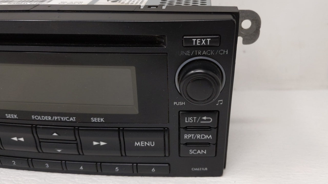 2012-2014 Subaru Impreza Radio AM FM Cd Player Receiver Replacement P/N:86201FJ620 Fits Fits 2012 2013 2014 OEM Used Auto Pa