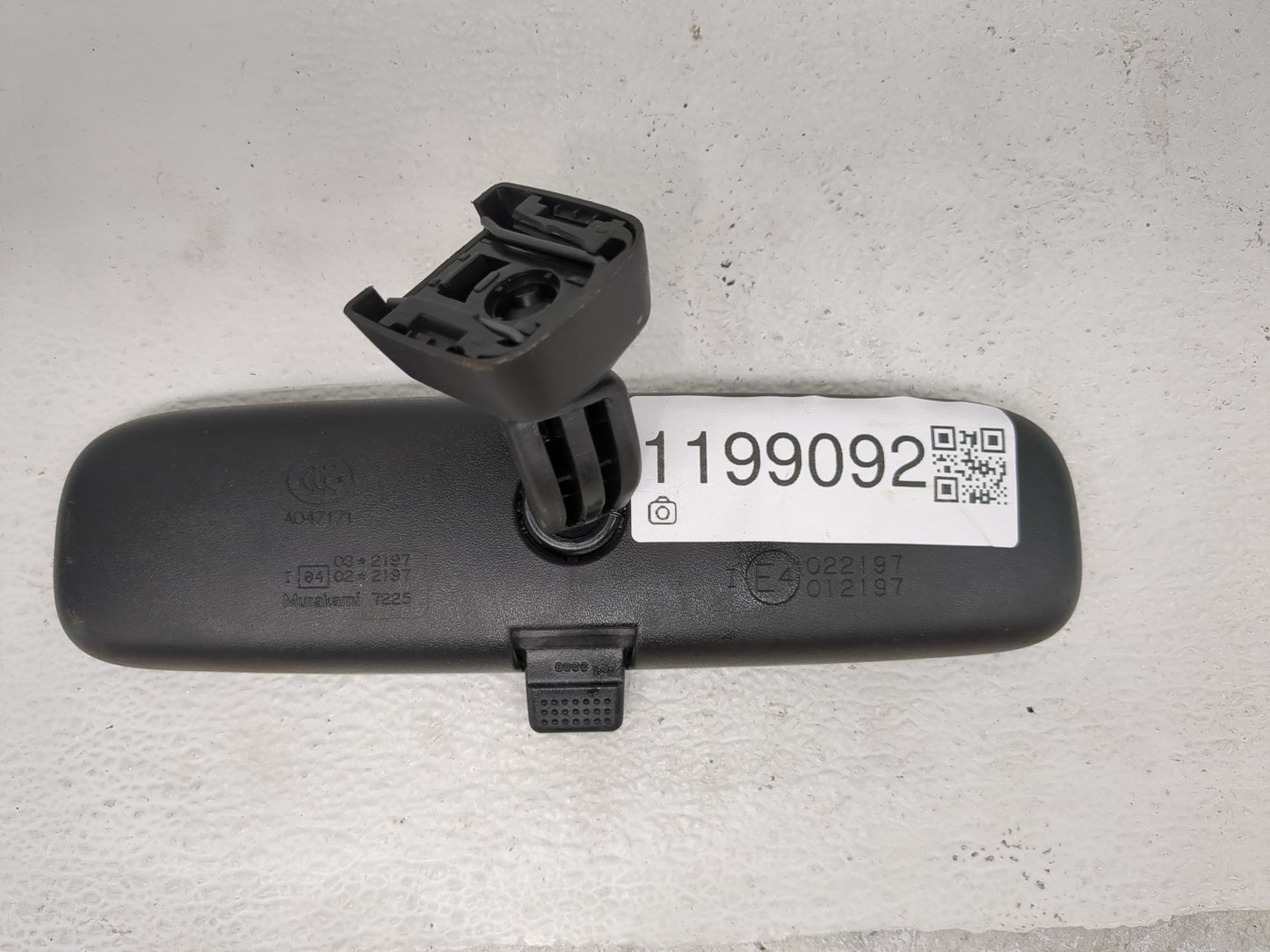 2012-2016 Subaru Impreza Interior Rear View Mirror Replacement OEM P/N:E4012197 Fits Fits 2010 2011 2012 2013 2014 2015 2016