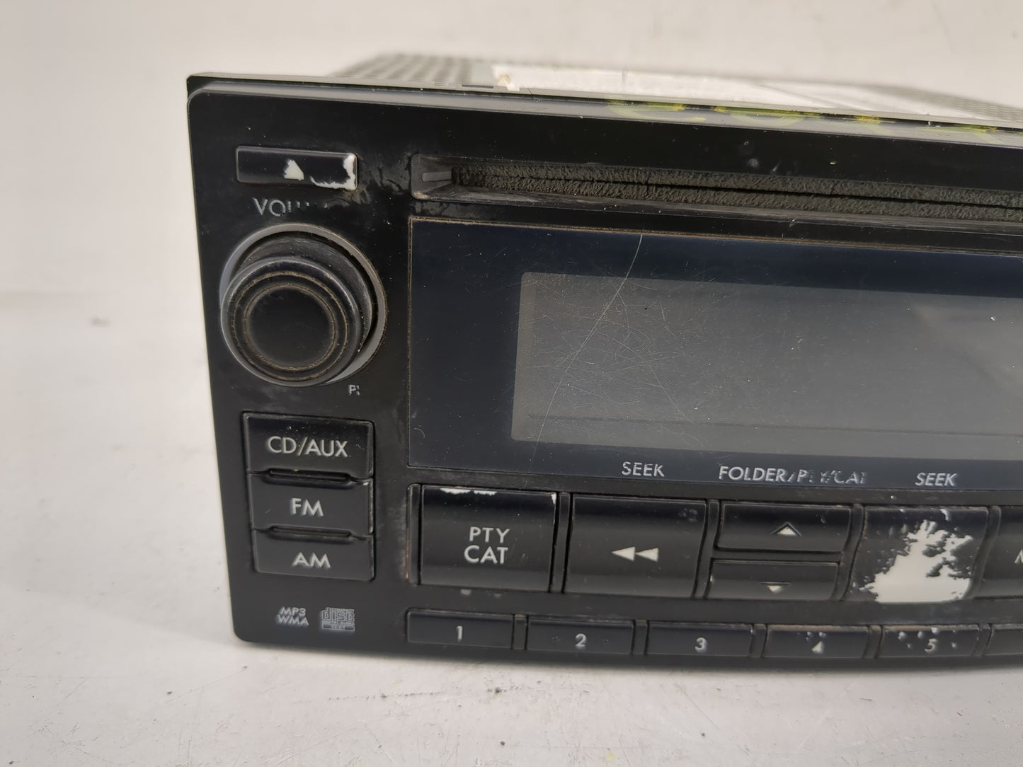 2012-2014 Subaru Impreza Radio AM FM Cd Player Receiver Replacement P/N:86201FJ620 Fits Fits 2012 2013 2014 OEM Used Auto Pa