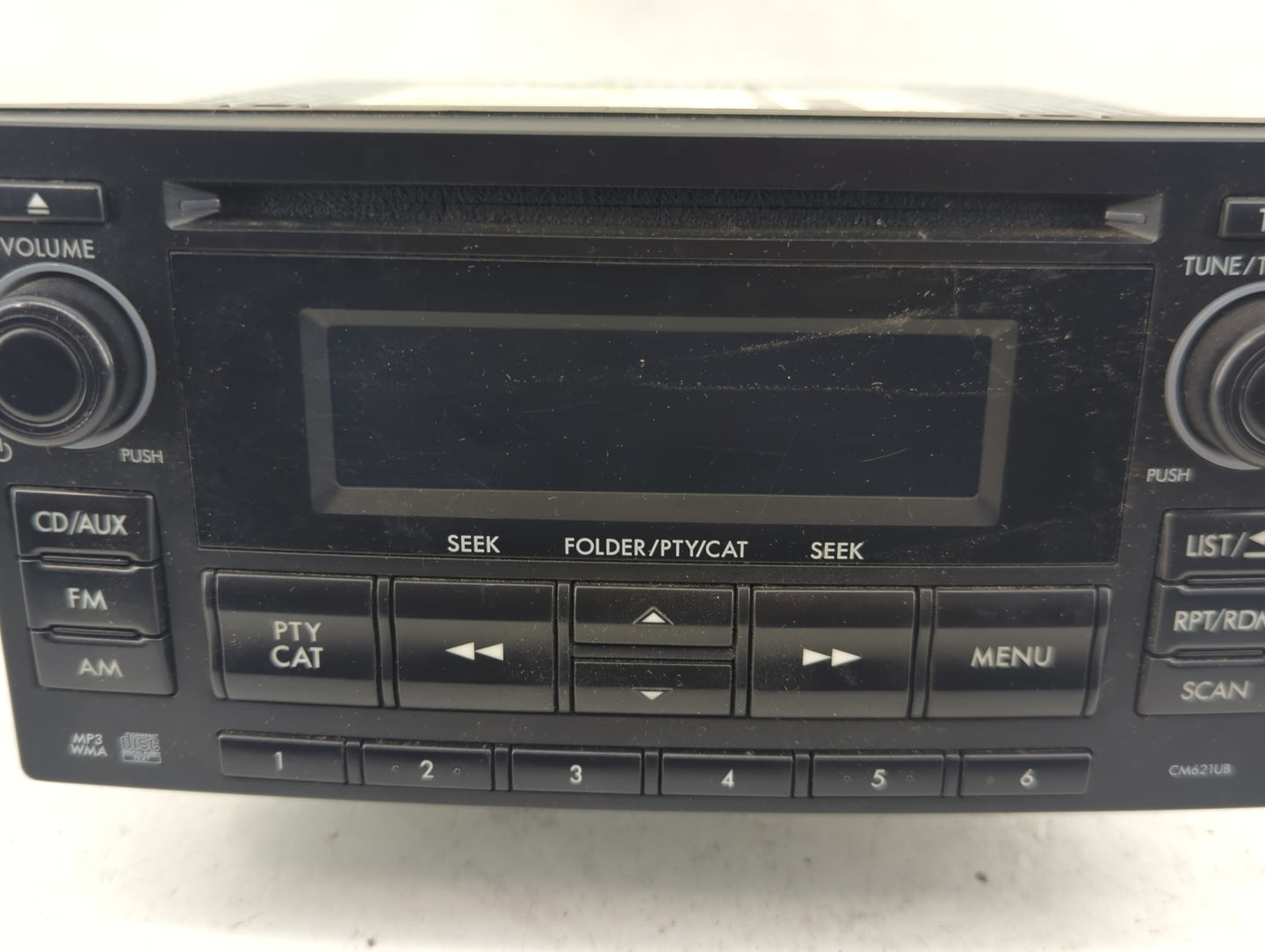 2012-2014 Subaru Impreza Radio AM FM Cd Player Receiver Replacement P/N:86201FJ620 Fits Fits 2012 2013 2014 OEM Used Auto Pa