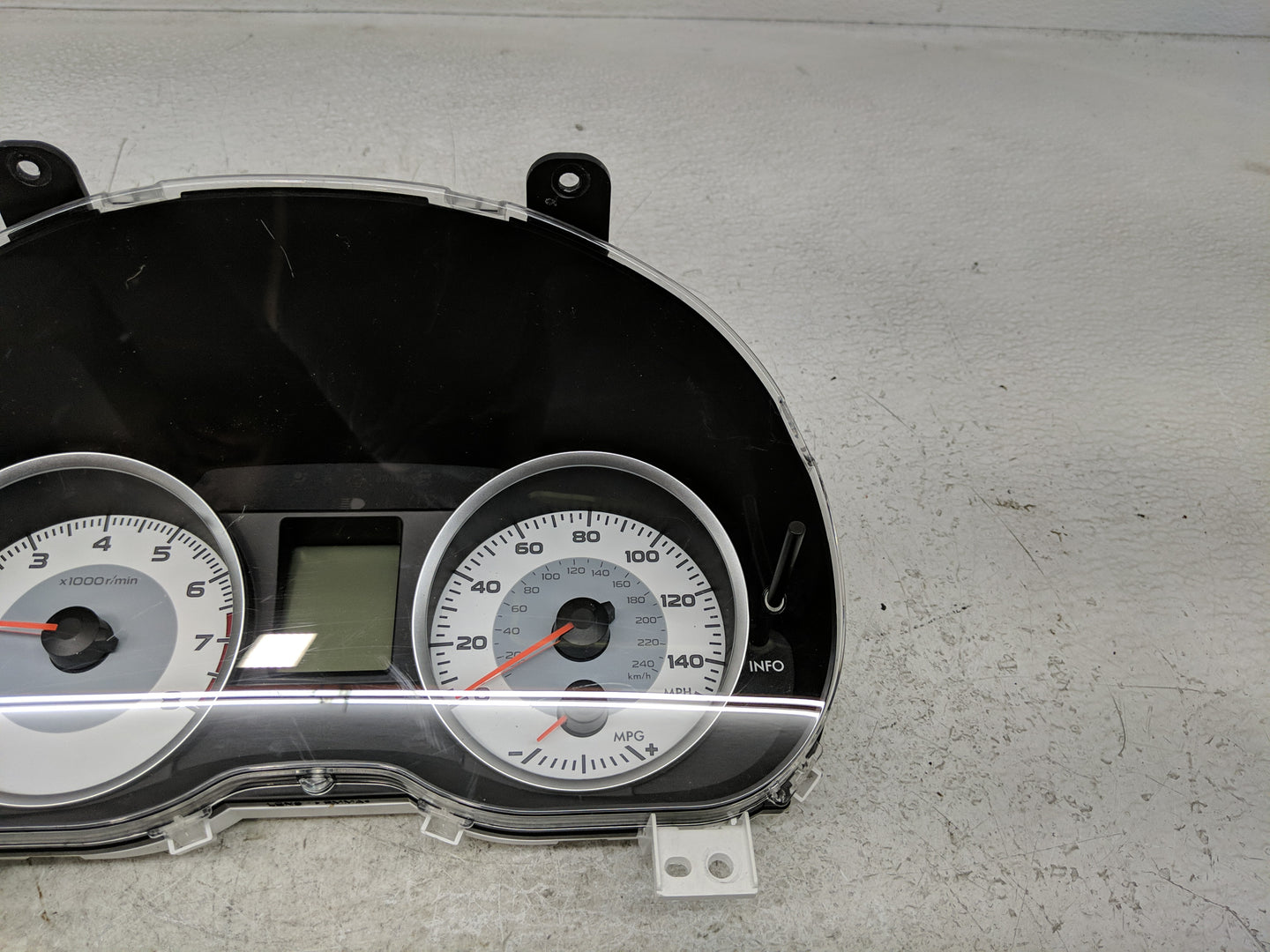 2012 Subaru Impreza Instrument Cluster Speedometer Gauges P/N:85002FJ071 Fits OEM Used Auto Parts - Oemusedautoparts1.com