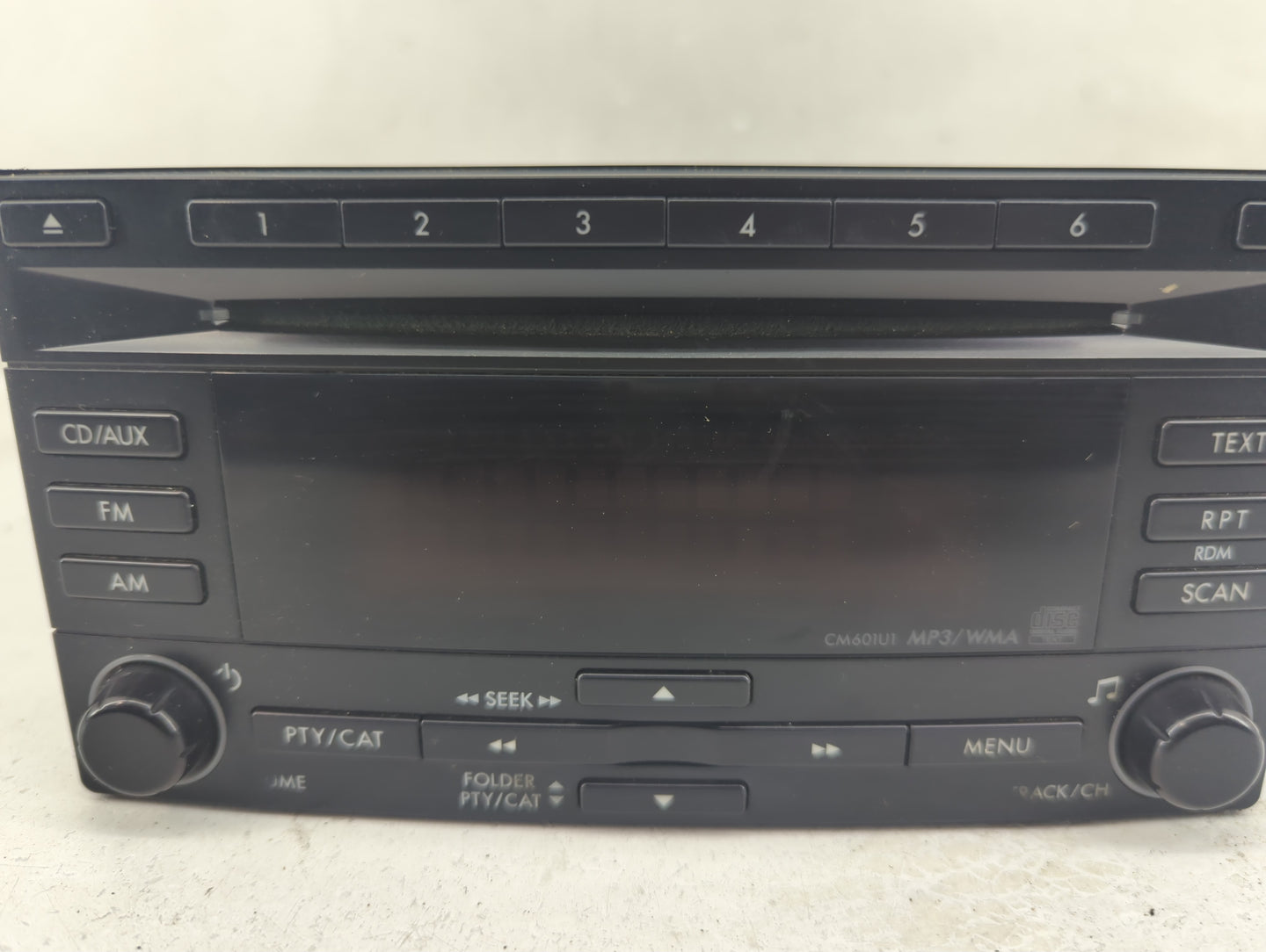 2012-2014 Subaru Impreza Radio AM FM Cd Player Receiver Replacement P/N:86201FJ600 Fits Fits 2012 2013 2014 OEM Used Auto Pa