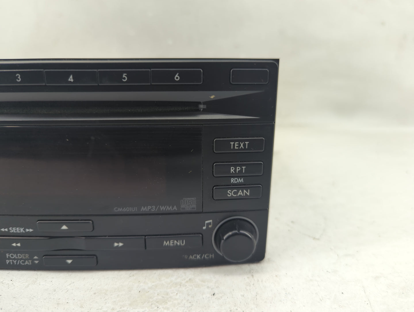 2012-2014 Subaru Impreza Radio AM FM Cd Player Receiver Replacement P/N:86201FJ600 Fits Fits 2012 2013 2014 OEM Used Auto Pa