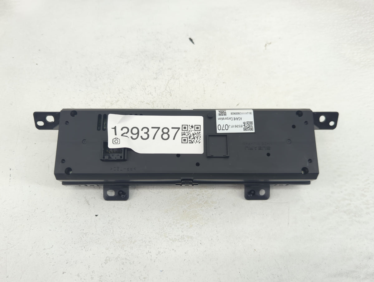 2012-2016 Subaru Impreza Information Radio Display Screen 1293787 - Oemusedautoparts1.com