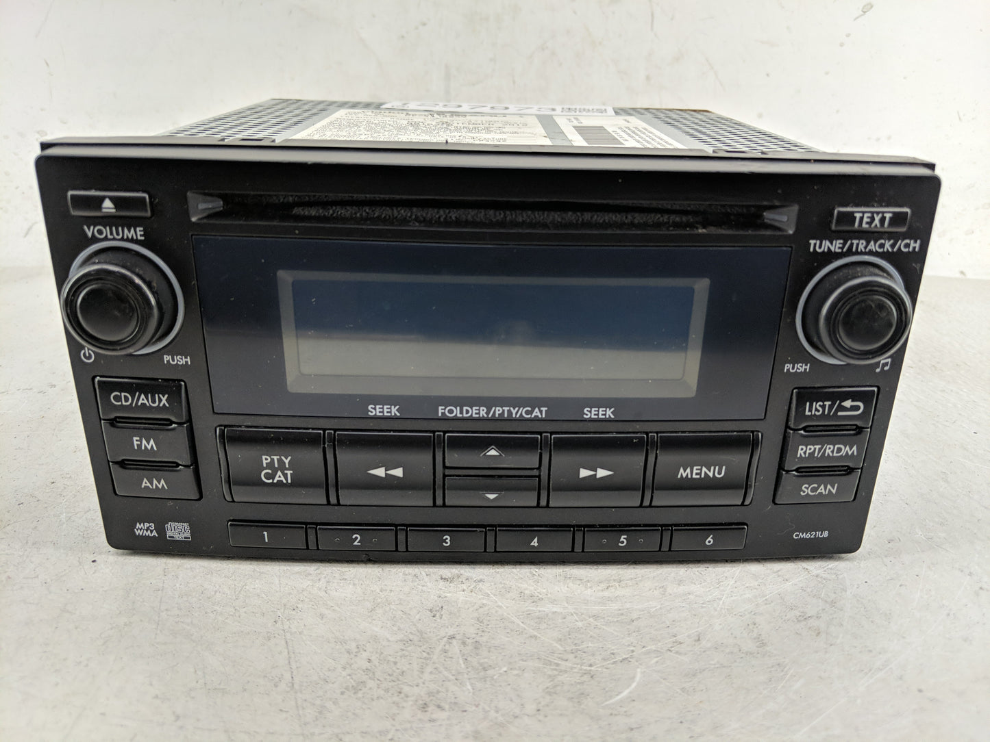 2012-2014 Subaru Impreza Radio AM FM Cd Player Receiver Replacement P/N:86201FJ620 86201FJ600 Fits Fits 2012 2013 2014 OEM U