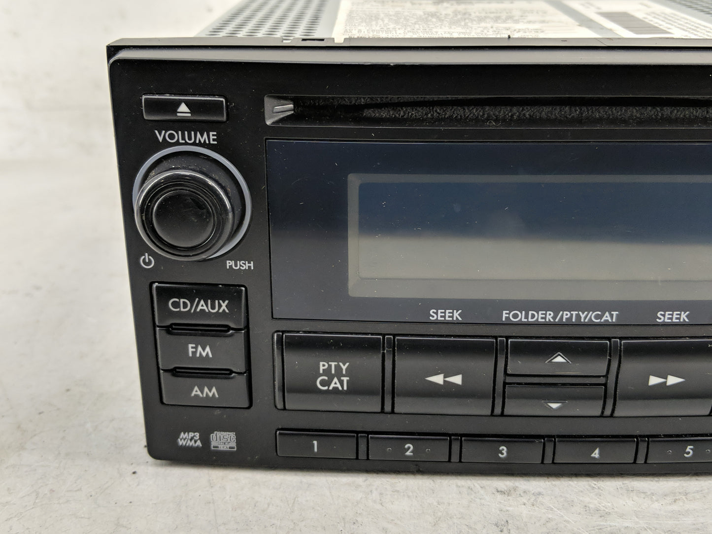 2012-2014 Subaru Impreza Radio AM FM Cd Player Receiver Replacement P/N:86201FJ620 86201FJ600 Fits Fits 2012 2013 2014 OEM U