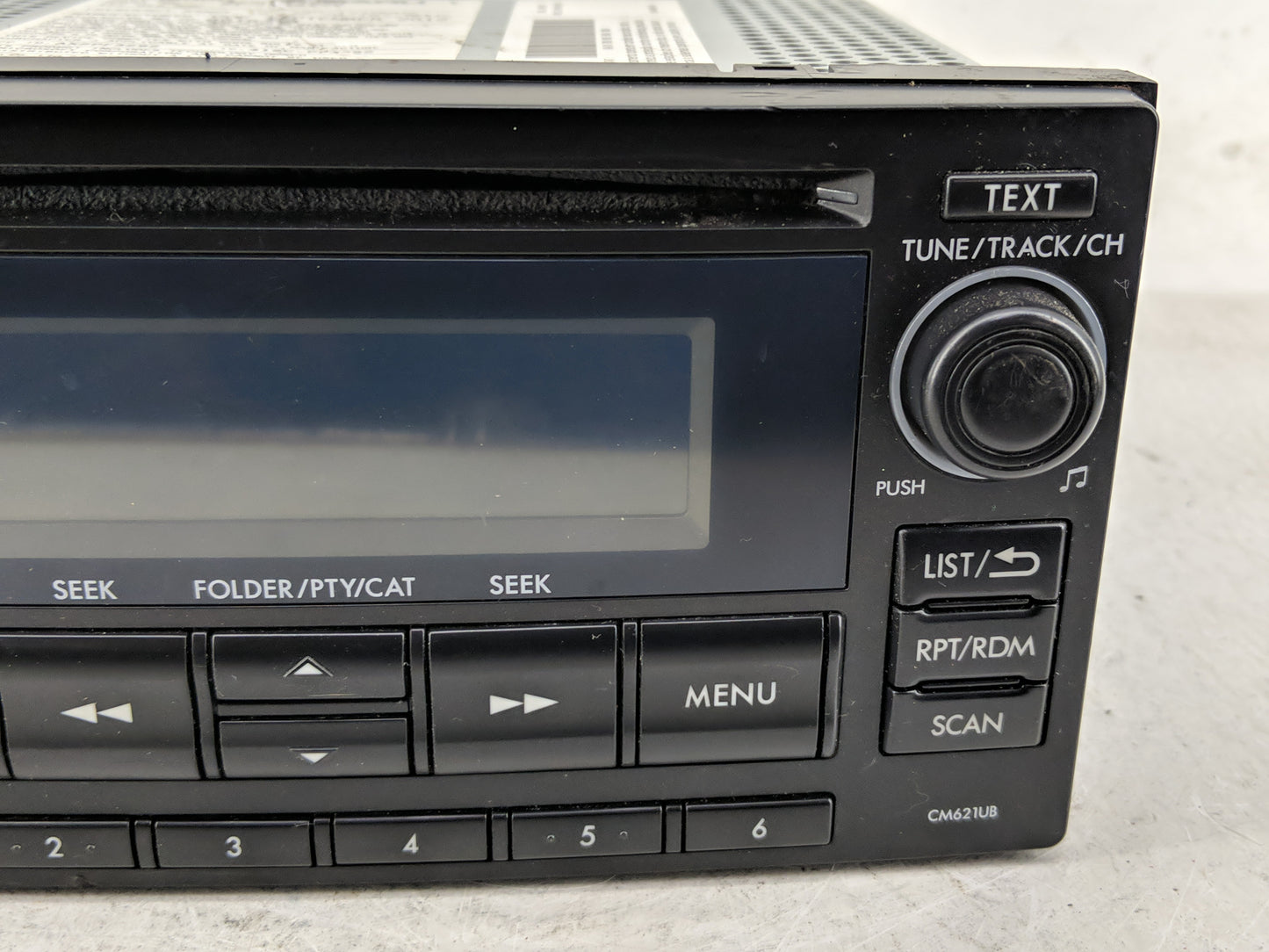 2012-2014 Subaru Impreza Radio AM FM Cd Player Receiver Replacement P/N:86201FJ620 86201FJ600 Fits Fits 2012 2013 2014 OEM U