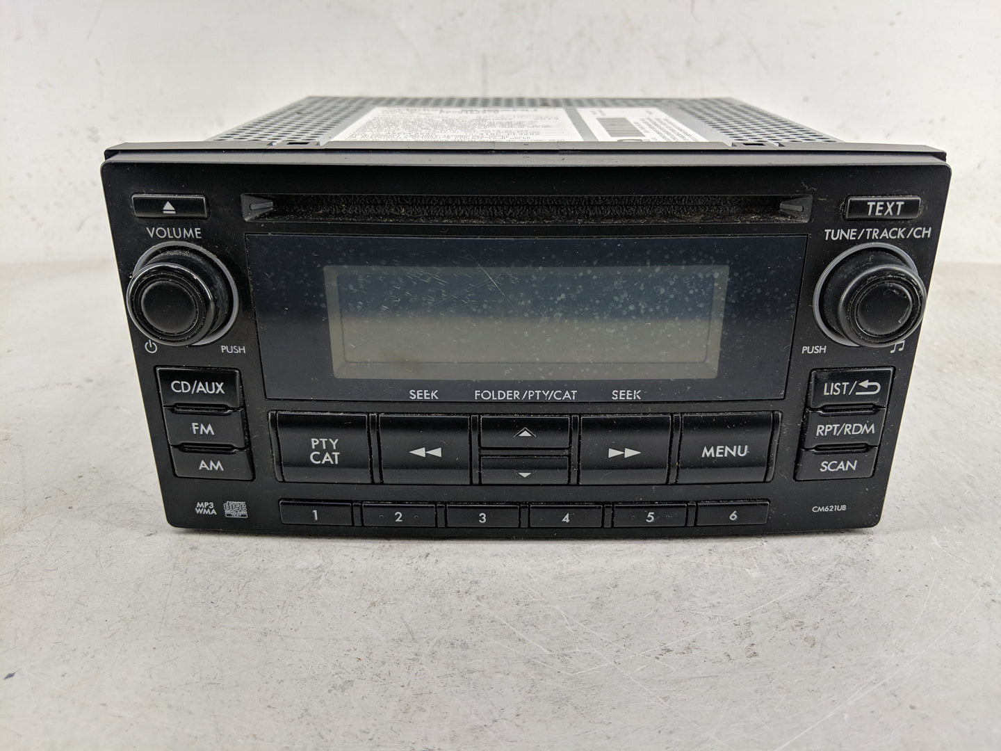 2012-2014 Subaru Impreza Radio AM FM Cd Player Receiver Replacement P/N:86201FJ620 86201FJ600 Fits Fits 2012 2013 2014 OEM U