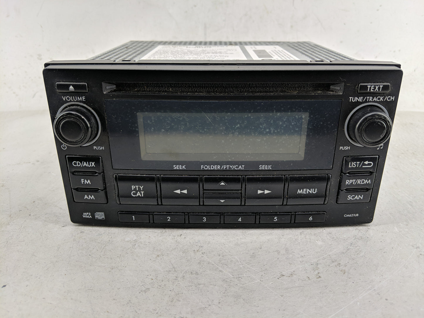 2012-2014 Subaru Impreza Radio AM FM Cd Player Receiver Replacement P/N:86201FJ620 86201FJ600 Fits Fits 2012 2013 2014 OEM U