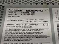 2012-2014 Subaru Impreza Radio AM FM Cd Player Receiver Replacement P/N:86201FJ620 86201FJ600 Fits Fits 2012 2013 2014 OEM U