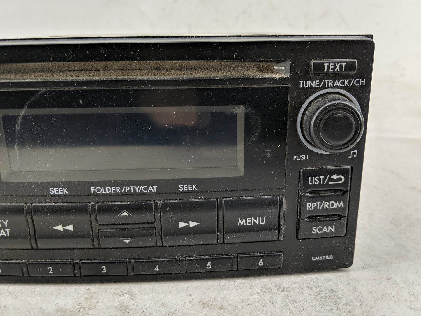 2012-2014 Subaru Impreza Radio AM FM Cd Player Receiver Replacement P/N:86201FJ620 86201FJ600 Fits Fits 2012 2013 2014 OEM U