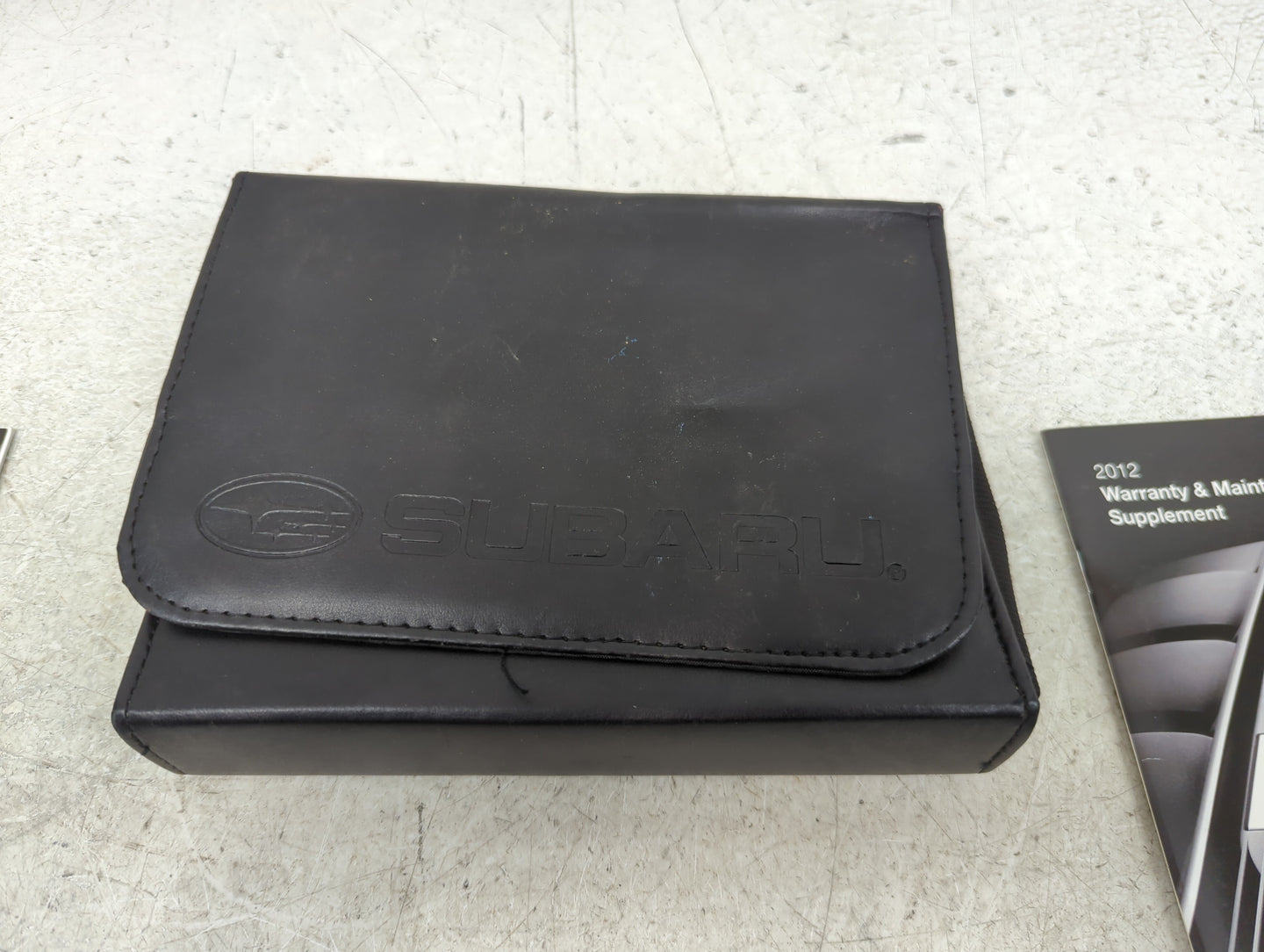2012 Subaru Impreza Owners Manual Book Guide P/N:A1120BE-A MSA5M1213A OEM Used Auto Parts - Oemusedautoparts1.com