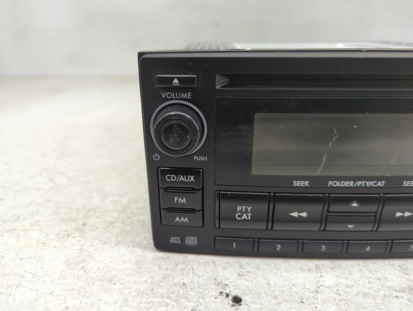 2012-2014 Subaru Impreza Radio AM FM Cd Player Receiver Replacement P/N:86201FJ620 Fits Fits 2012 2013 2014 OEM Used Auto Pa