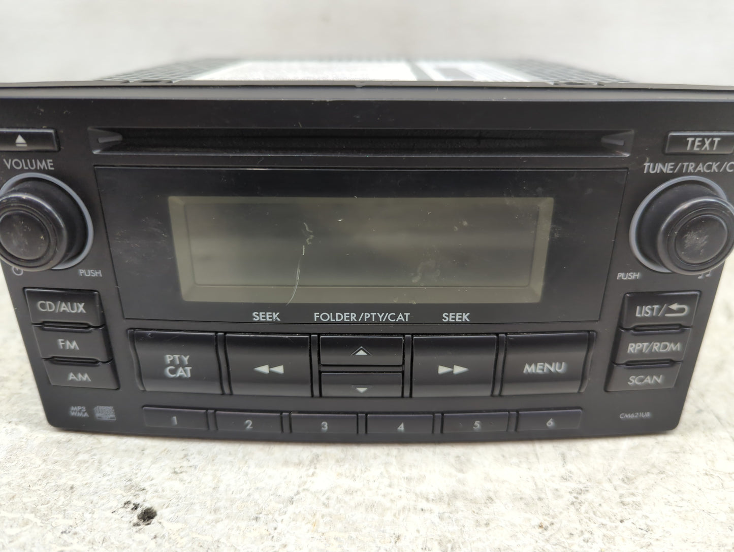 2012-2014 Subaru Impreza Radio AM FM Cd Player Receiver Replacement P/N:86201FJ620 Fits Fits 2012 2013 2014 OEM Used Auto Pa