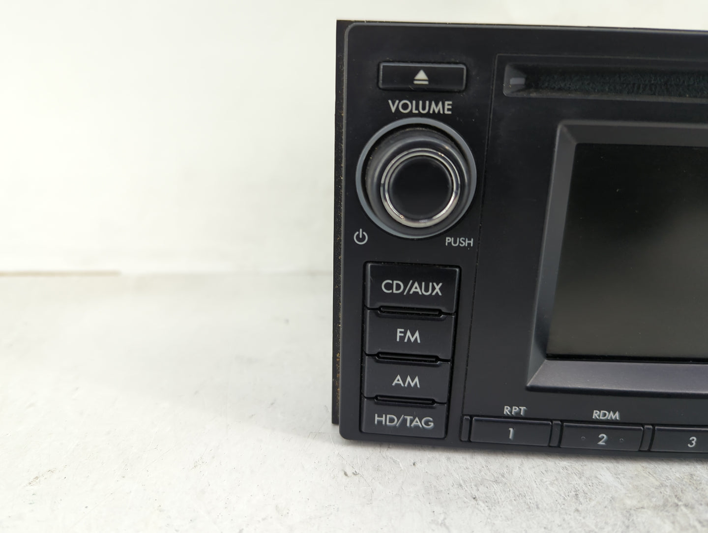 2012-2014 Subaru Impreza Radio AM FM Cd Player Receiver Replacement P/N:86201FJ630 Fits Fits 2012 2013 2014 OEM Used Auto Pa