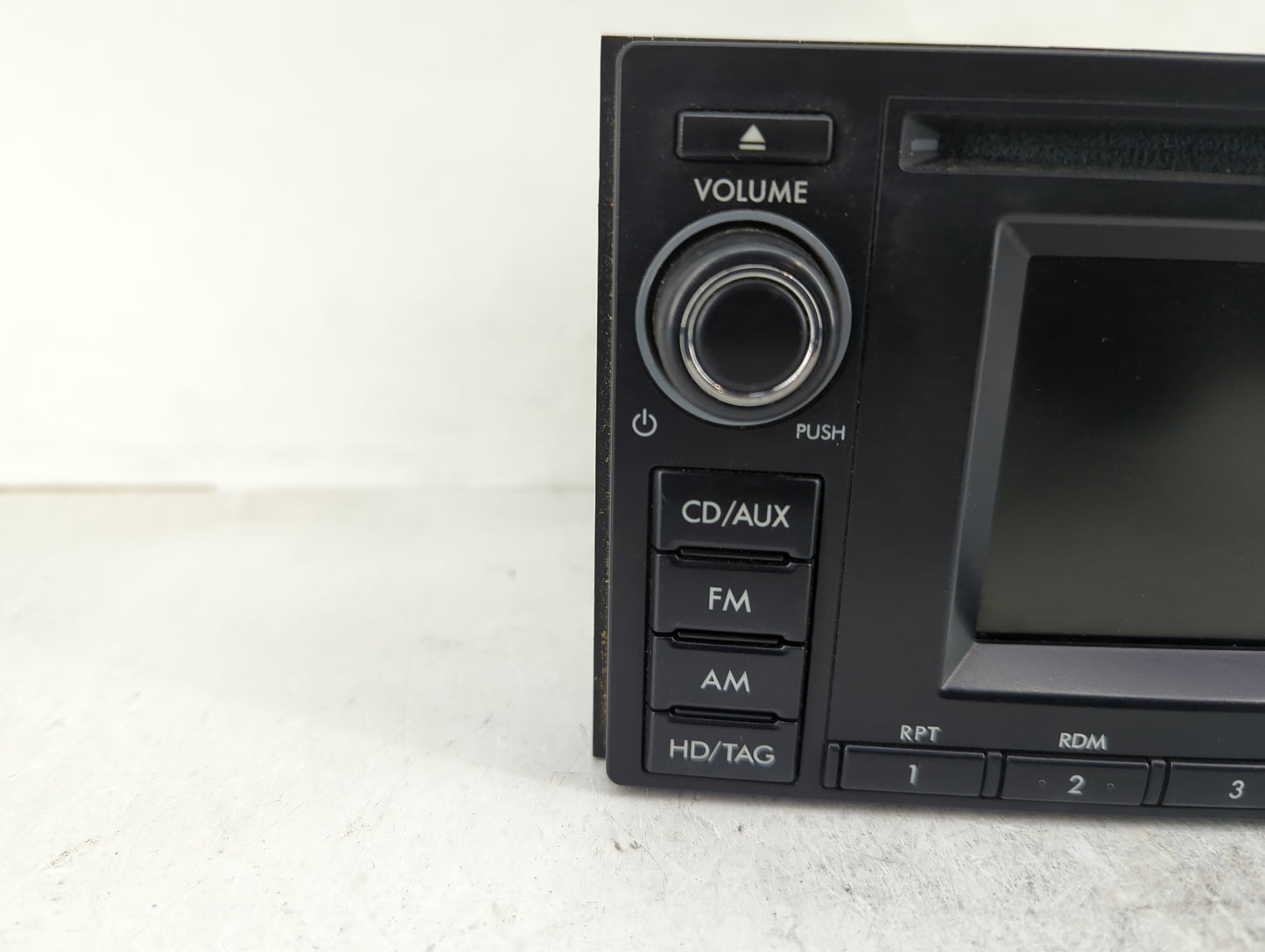 2012-2014 Subaru Impreza Radio AM FM Cd Player Receiver Replacement P/N:86201FJ630 Fits Fits 2012 2013 2014 OEM Used Auto Pa