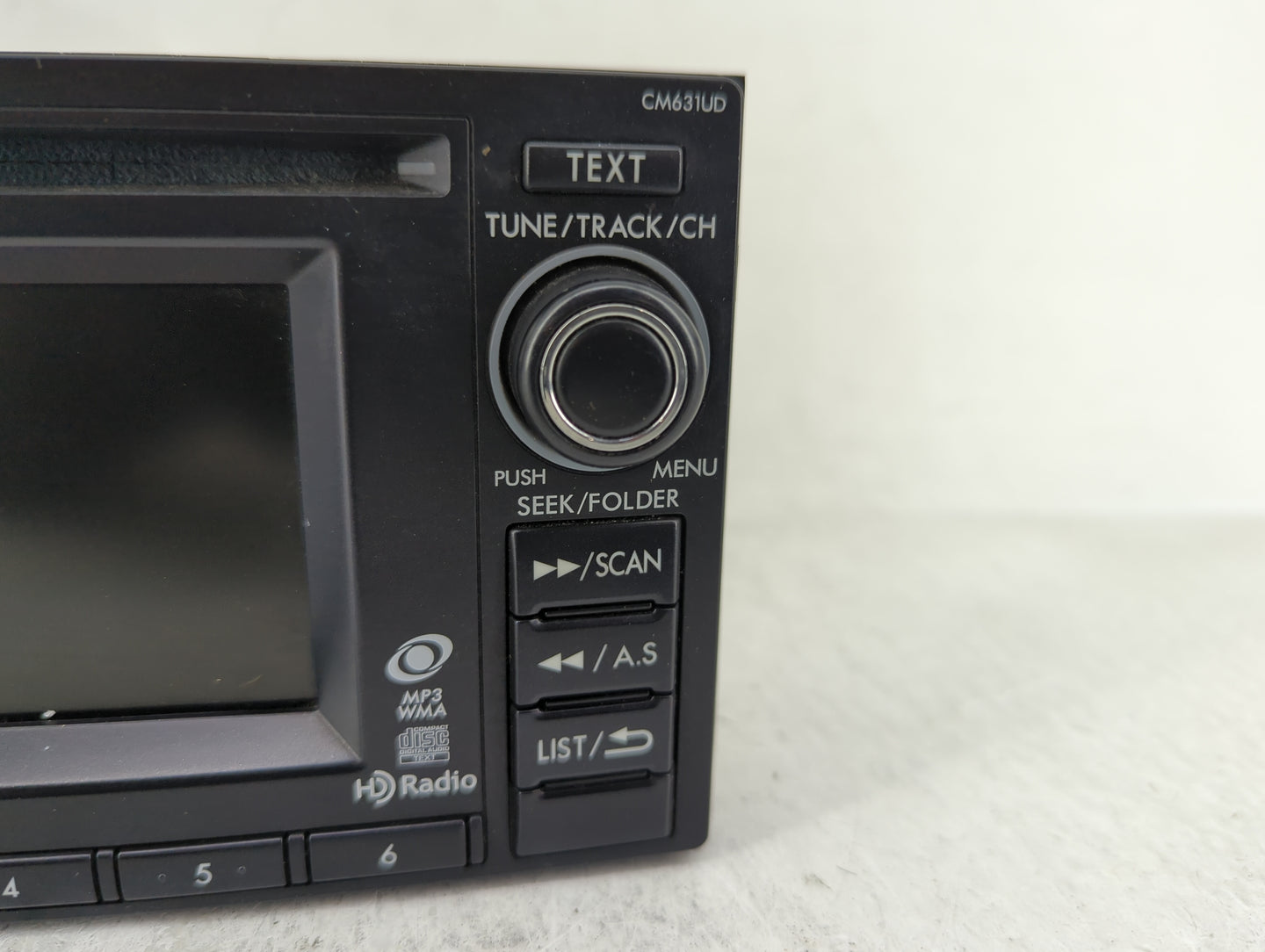 2012-2014 Subaru Impreza Radio AM FM Cd Player Receiver Replacement P/N:86201FJ630 Fits Fits 2012 2013 2014 OEM Used Auto Pa