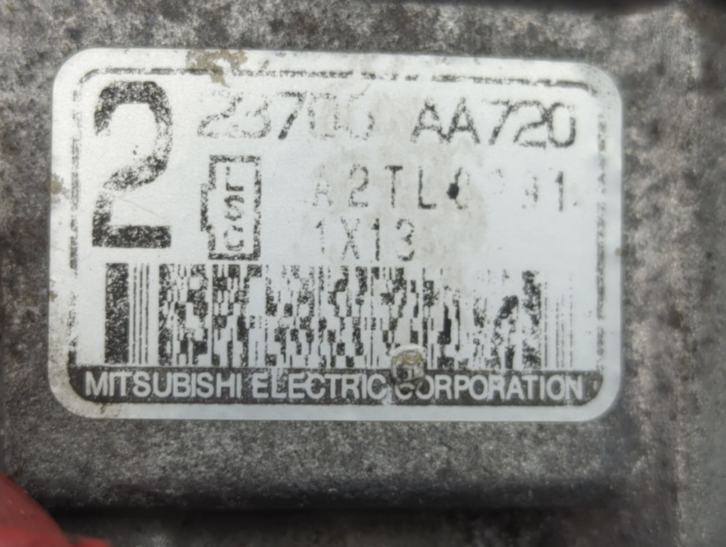2012-2014 Subaru Impreza Alternator Replacement Generator Charging Assembly Engine OEM P/N:23700-AA720 Fits OEM Used Auto Pa