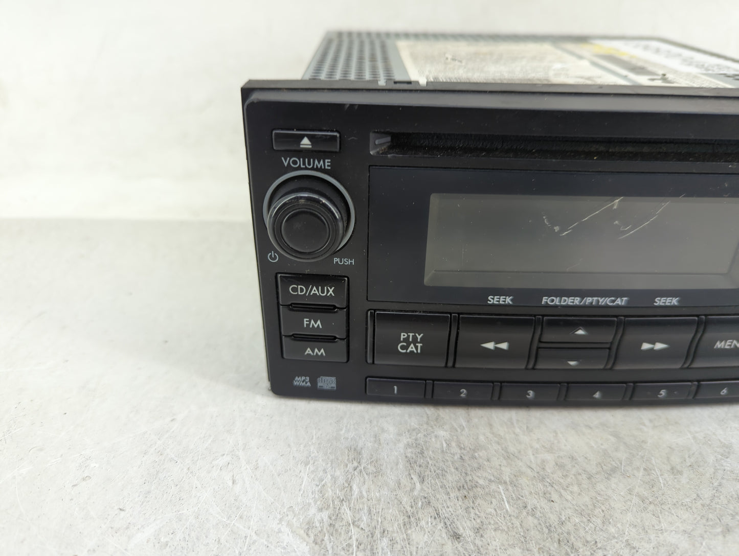 2012-2014 Subaru Impreza Radio AM FM Cd Player Receiver Replacement P/N:86201FJ620 Fits Fits 2012 2013 2014 OEM Used Auto Pa