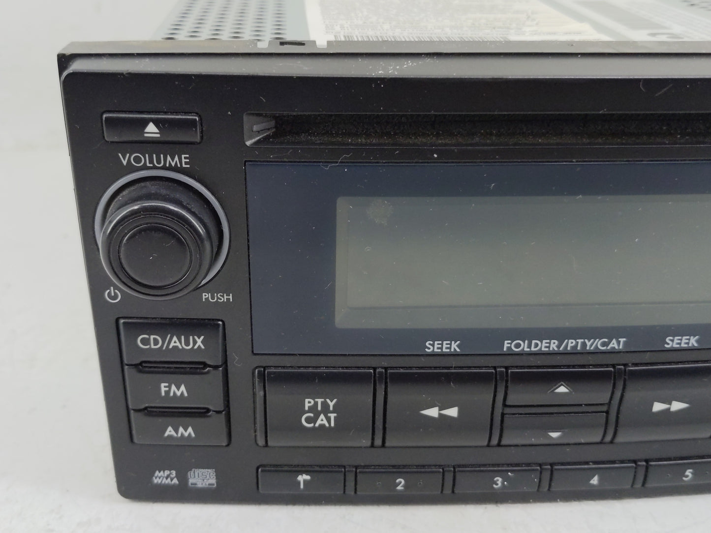 2012-2014 Subaru Impreza Radio AM FM Cd Player Receiver Replacement P/N:86201FJ620 Fits Fits 2012 2013 2014 OEM Used Auto Pa