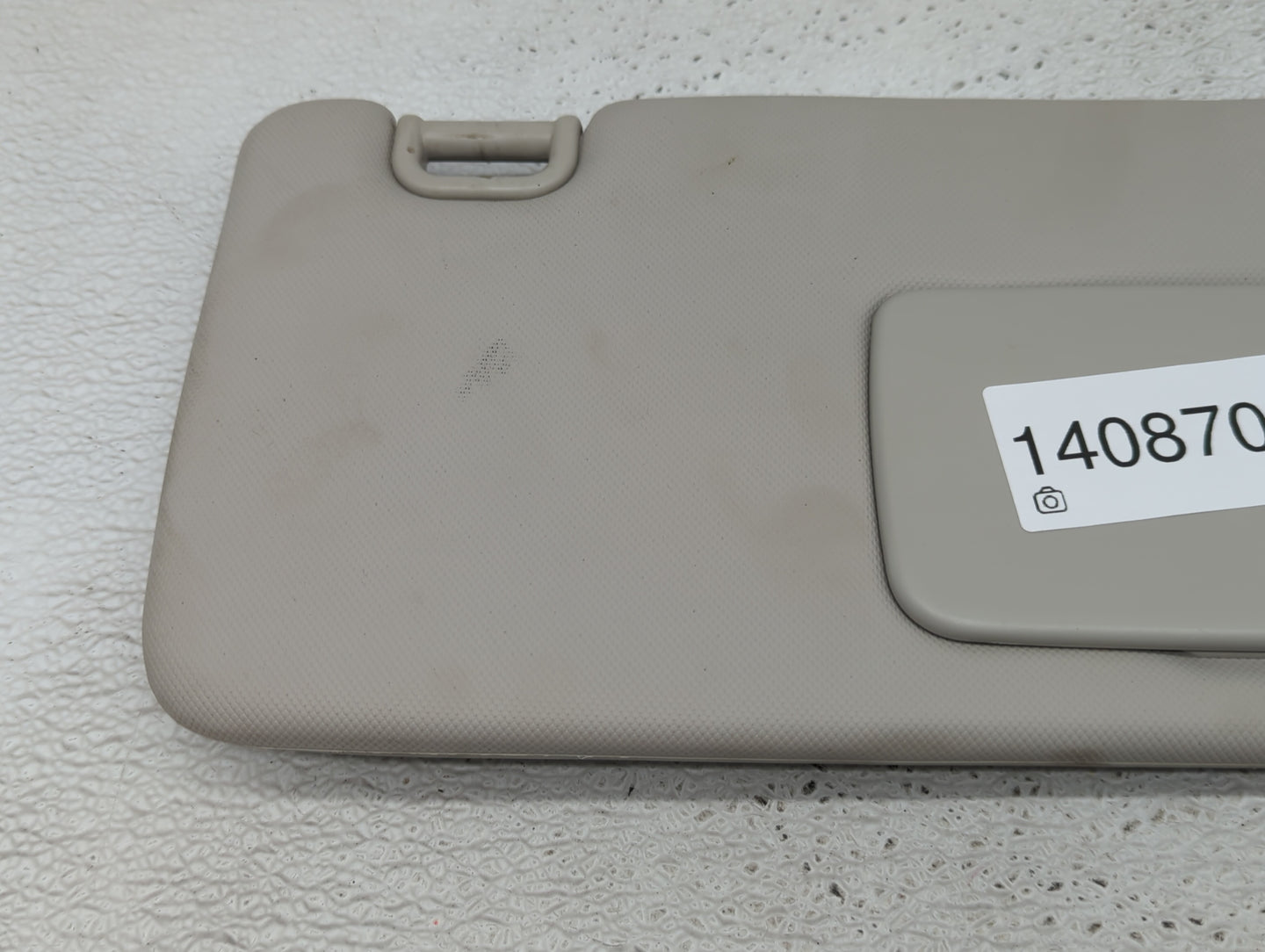 2012-2014 Subaru Impreza Sun Visor Shade Replacement Passenger Right Mirror Fits Fits 2012 2013 2014 OEM Used Auto Parts - O