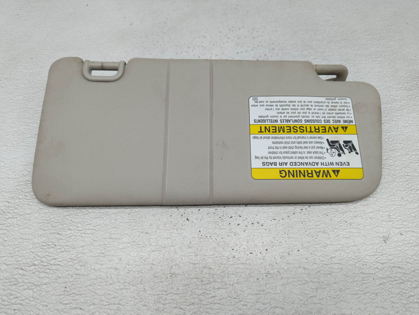 2012-2014 Subaru Impreza Sun Visor Shade Replacement Driver Left Mirror Fits Fits 2012 2013 2014 OEM Used Auto Parts - Oemus