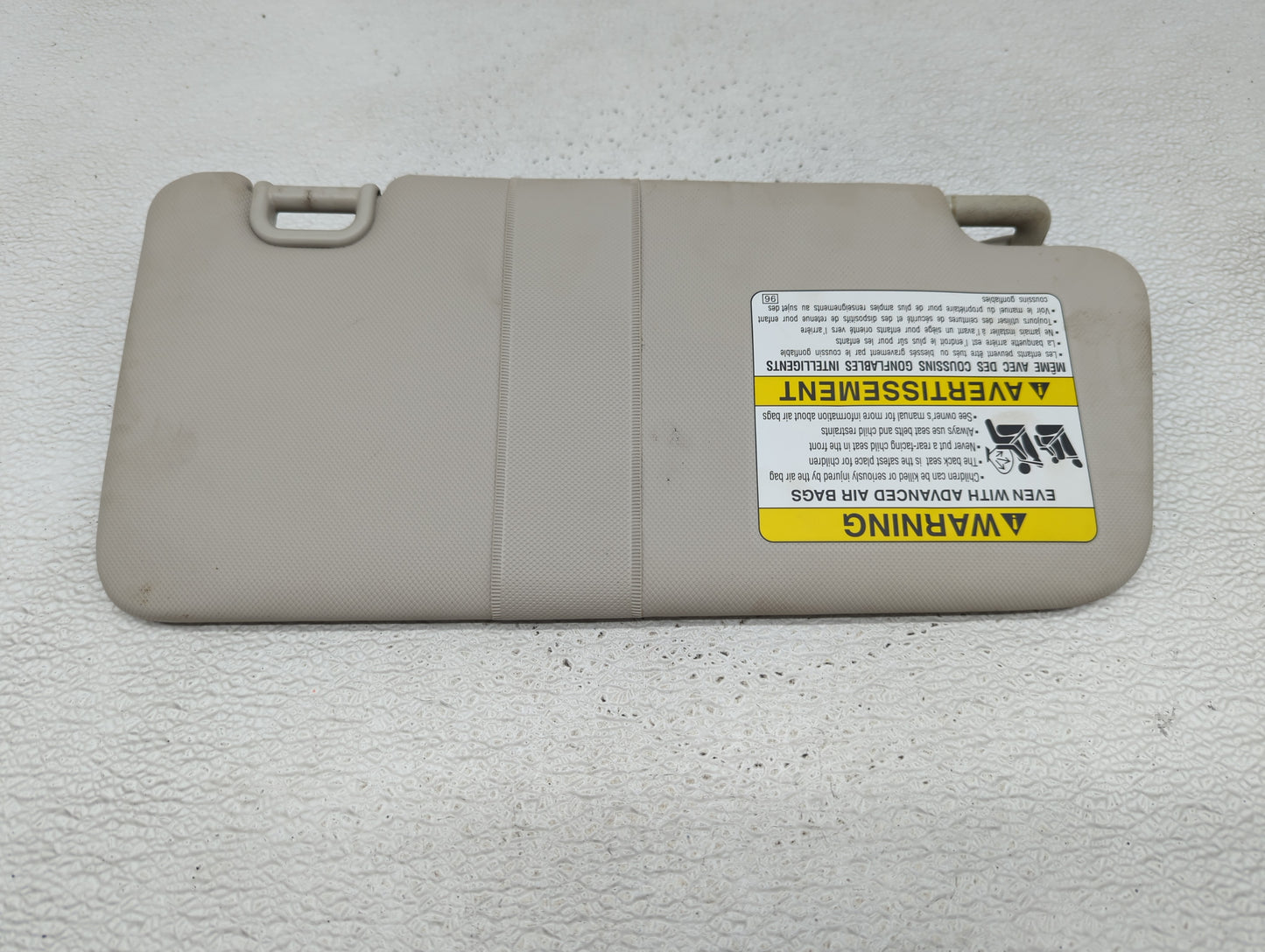 2012-2014 Subaru Impreza Sun Visor Shade Replacement Driver Left Mirror Fits Fits 2012 2013 2014 OEM Used Auto Parts - Oemus