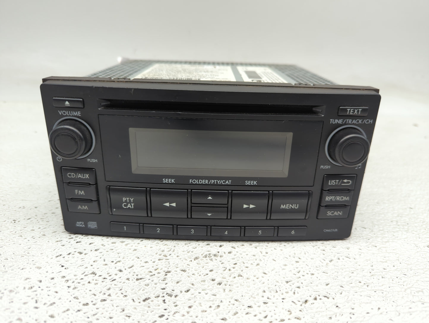2012-2014 Subaru Impreza Radio AM FM Cd Player Receiver Replacement P/N:86201FJ620 Fits Fits 2012 2013 2014 OEM Used Auto Pa