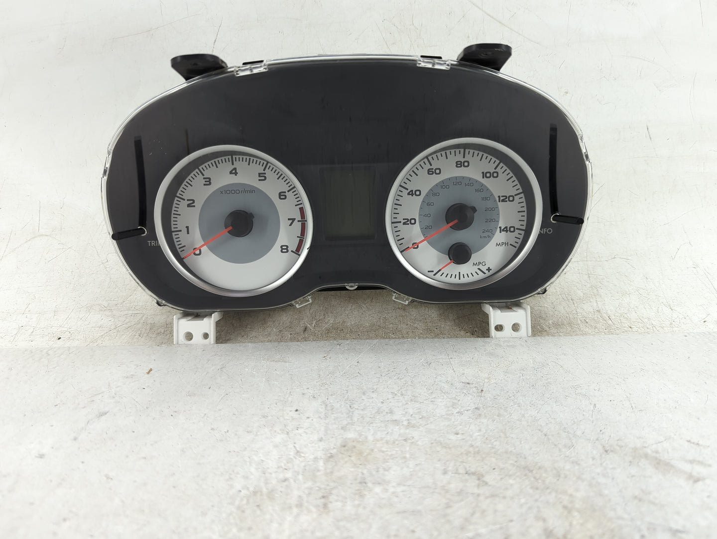 2012 Subaru Impreza Instrument Cluster Speedometer Gauges P/N:85002FJ071 Fits OEM Used Auto Parts - Oemusedautoparts1.com