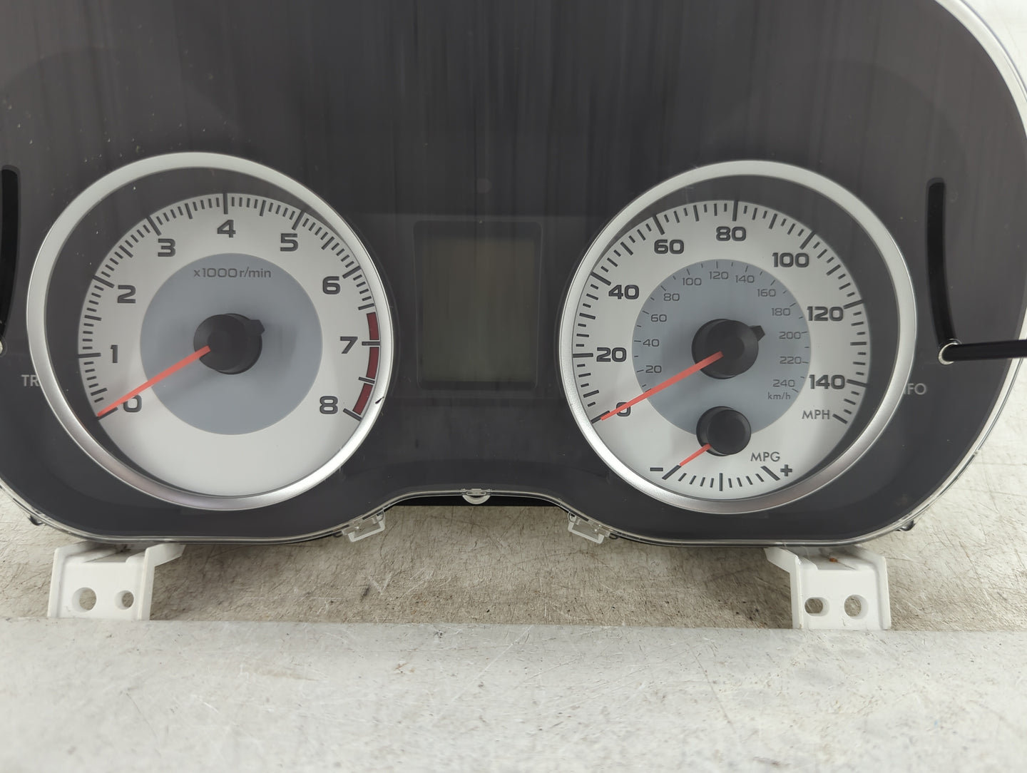 2012 Subaru Impreza Instrument Cluster Speedometer Gauges P/N:85002FJ071 Fits OEM Used Auto Parts - Oemusedautoparts1.com