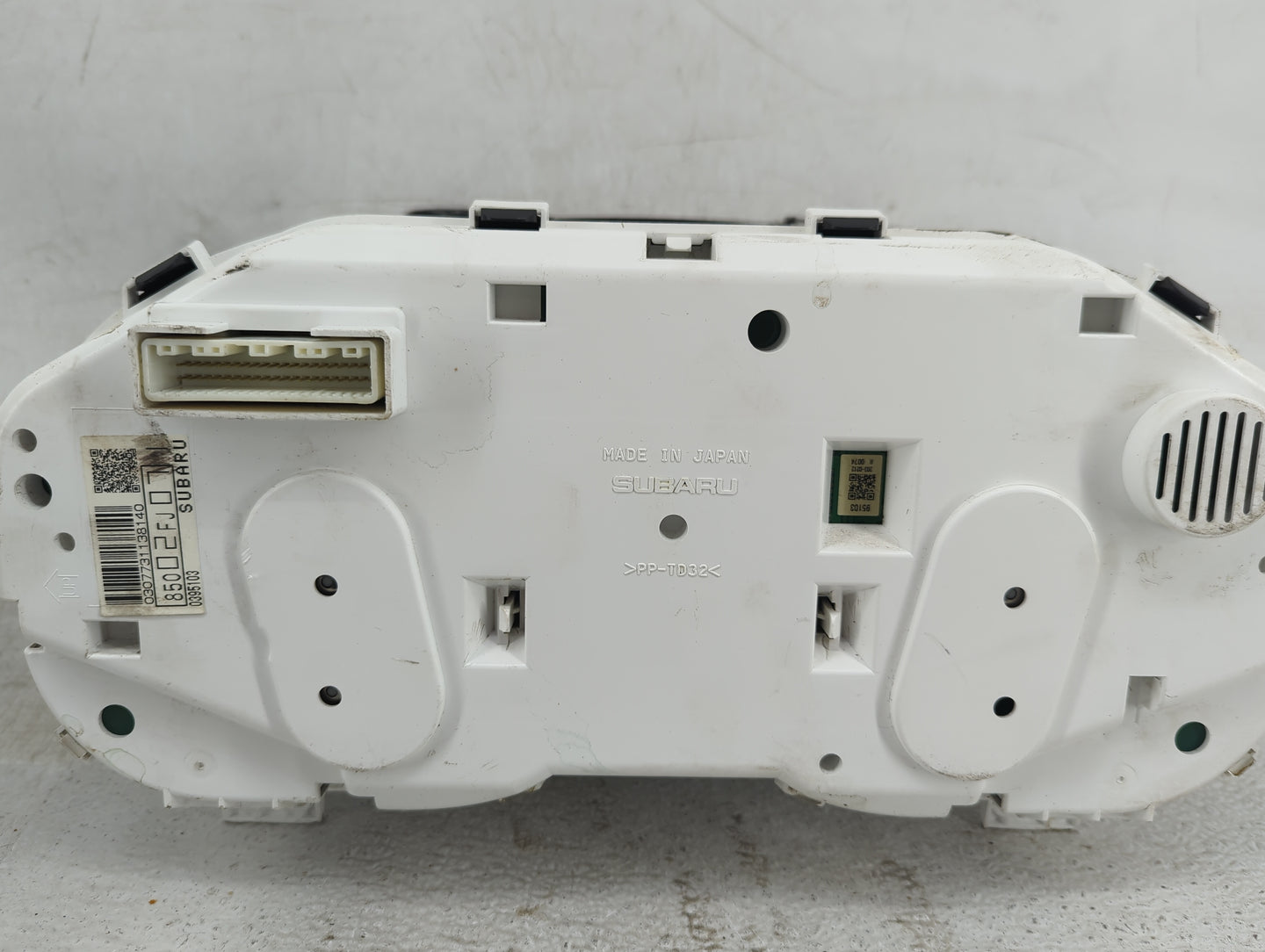 2012 Subaru Impreza Instrument Cluster Speedometer Gauges P/N:85000FJ07 0307773113814O Fits OEM Used Auto Parts - Oemusedaut