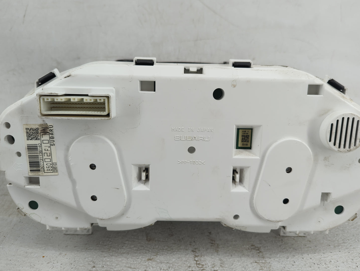 2012 Subaru Impreza Instrument Cluster Speedometer Gauges P/N:85000FJ07 0307773113814O Fits OEM Used Auto Parts - Oemusedaut