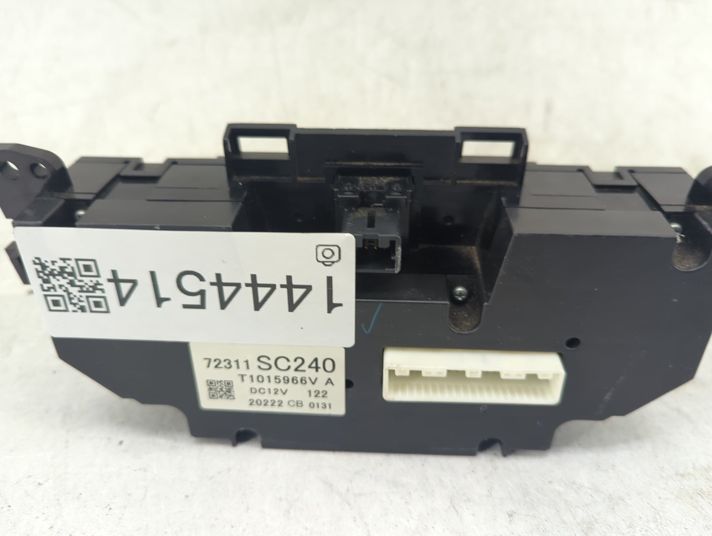 2011-2014 Subaru Impreza Climate Control Module Temperature AC/Heater Replacement P/N:72311SC240 T1015966V Fits OEM Used Aut