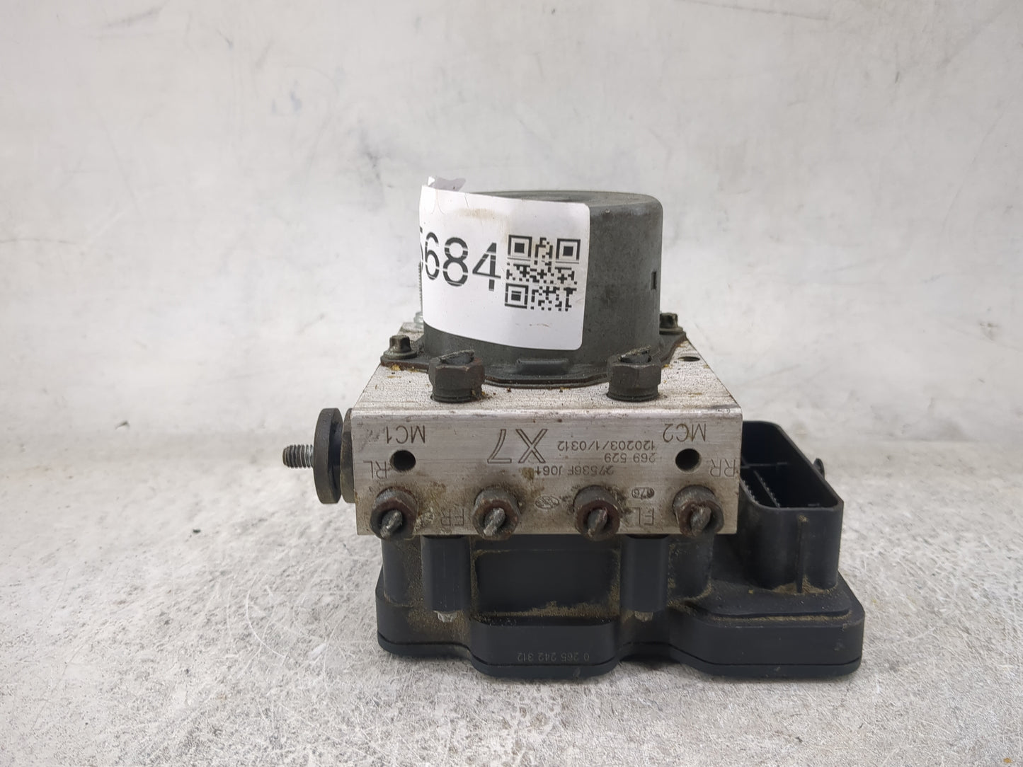2012 Subaru Impreza ABS Pump Control Module Replacement P/N:27536FJ061 269 529, 120203/1/0312, 0 265 242 312 Fits OEM Used A