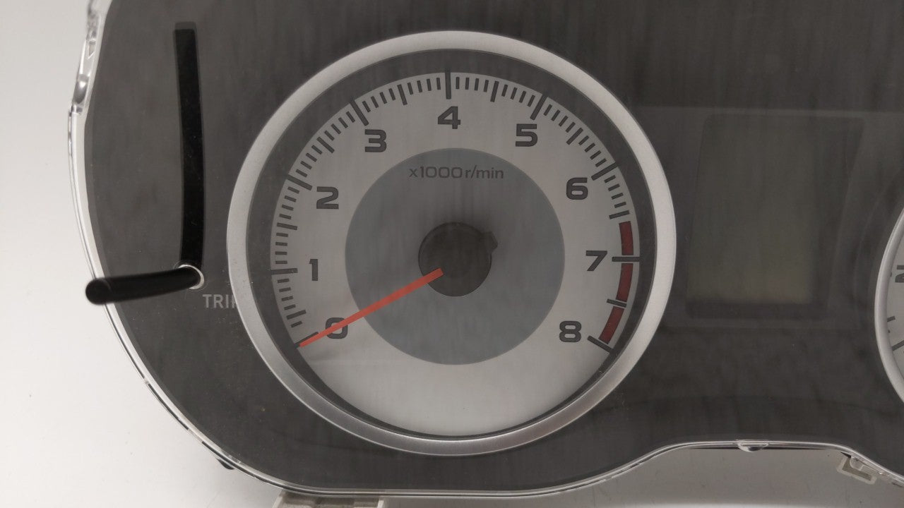 2012 Subaru Impreza Instrument Cluster Speedometer Gauges P/N:85002FJ071 85002FJ07 Fits OEM Used Auto Parts - Oemusedautopar