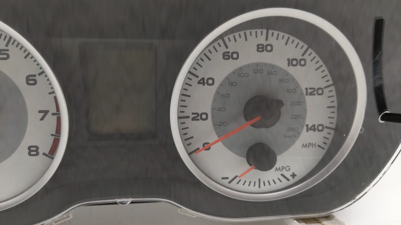 2012 Subaru Impreza Instrument Cluster Speedometer Gauges P/N:85002FJ071 85002FJ07 Fits OEM Used Auto Parts - Oemusedautopar