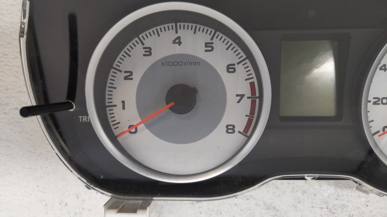 2012 Subaru Impreza Instrument Cluster Speedometer Gauges P/N:85002FJ071 85002FJ07 Fits OEM Used Auto Parts - Oemusedautopar